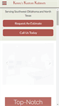 Mobile Screenshot of kennyskustomkabinets.com